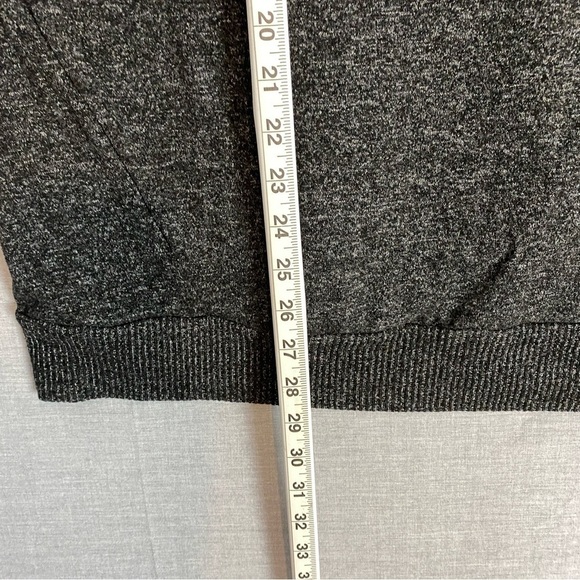 Hyba 3/4 Sleeve Sweater Sz 2X Dark Heather Gray Pockets Stretchy - Picture 11 of 11